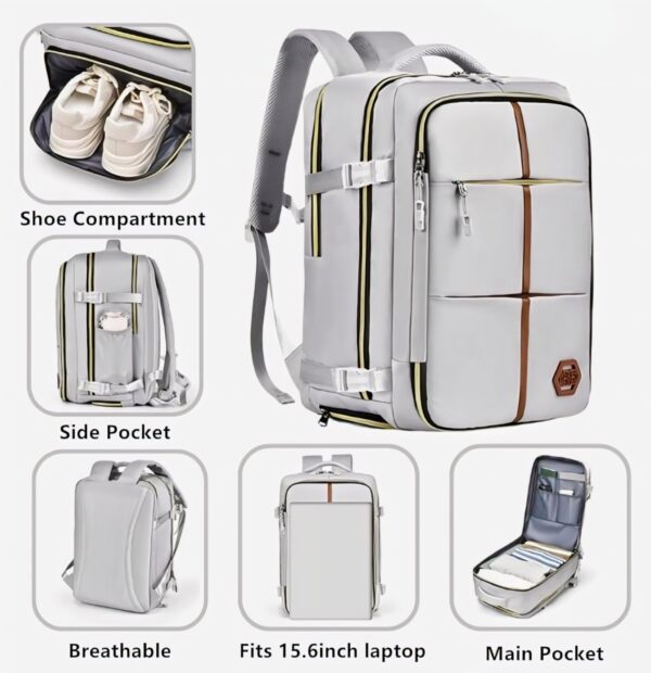 Travel Backpack with Charger Men & women