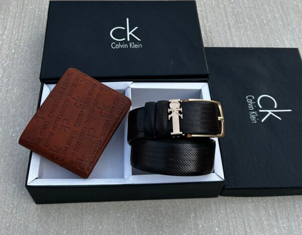 CALVIN KELIN BELT&WALLET