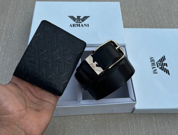 ARMANI BELT&WALLET