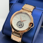 Cartier Ballon Bleu Style Quartz Watch – Rose Gold Luxury Edition