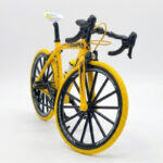 High Speed Racing Bicycle Toy Model – Sports Cycle for Kids (Yellow) full metal body