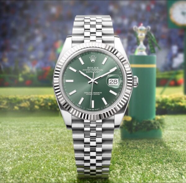 Rolex DateJust (Few watches have attracted a mythology like that of the New Rolex Oyster . This is a Flagship range enhancing the Brands & its Class.)